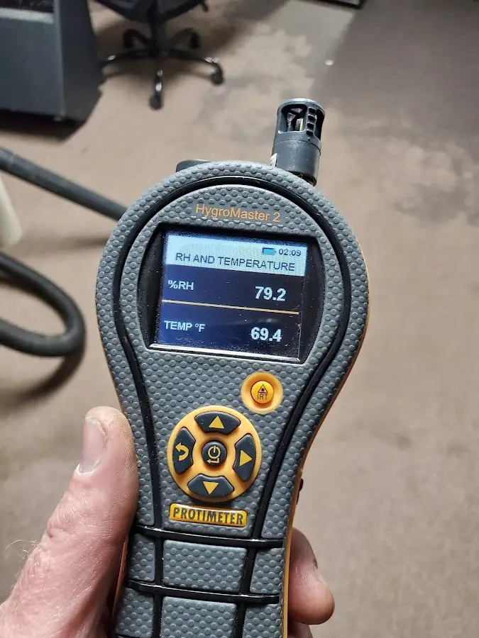 Moisture meter humidity assessment for Fire & Smoke Damage Restoration in Clairton
